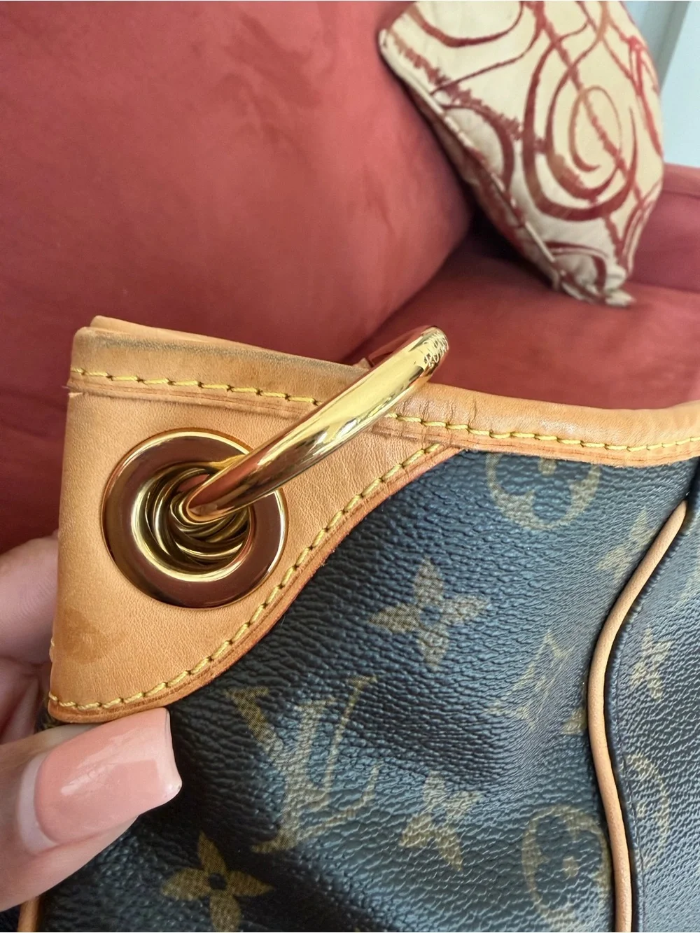 Louis Vuitton Galleria Monogram Canvas Shoulder
